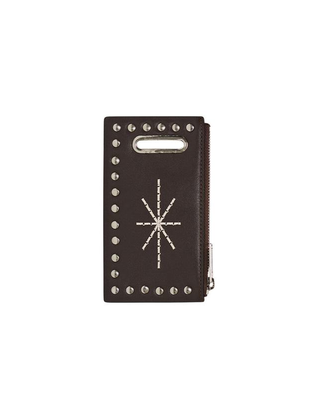 STITCH WESTERN WALLET [BROWN]