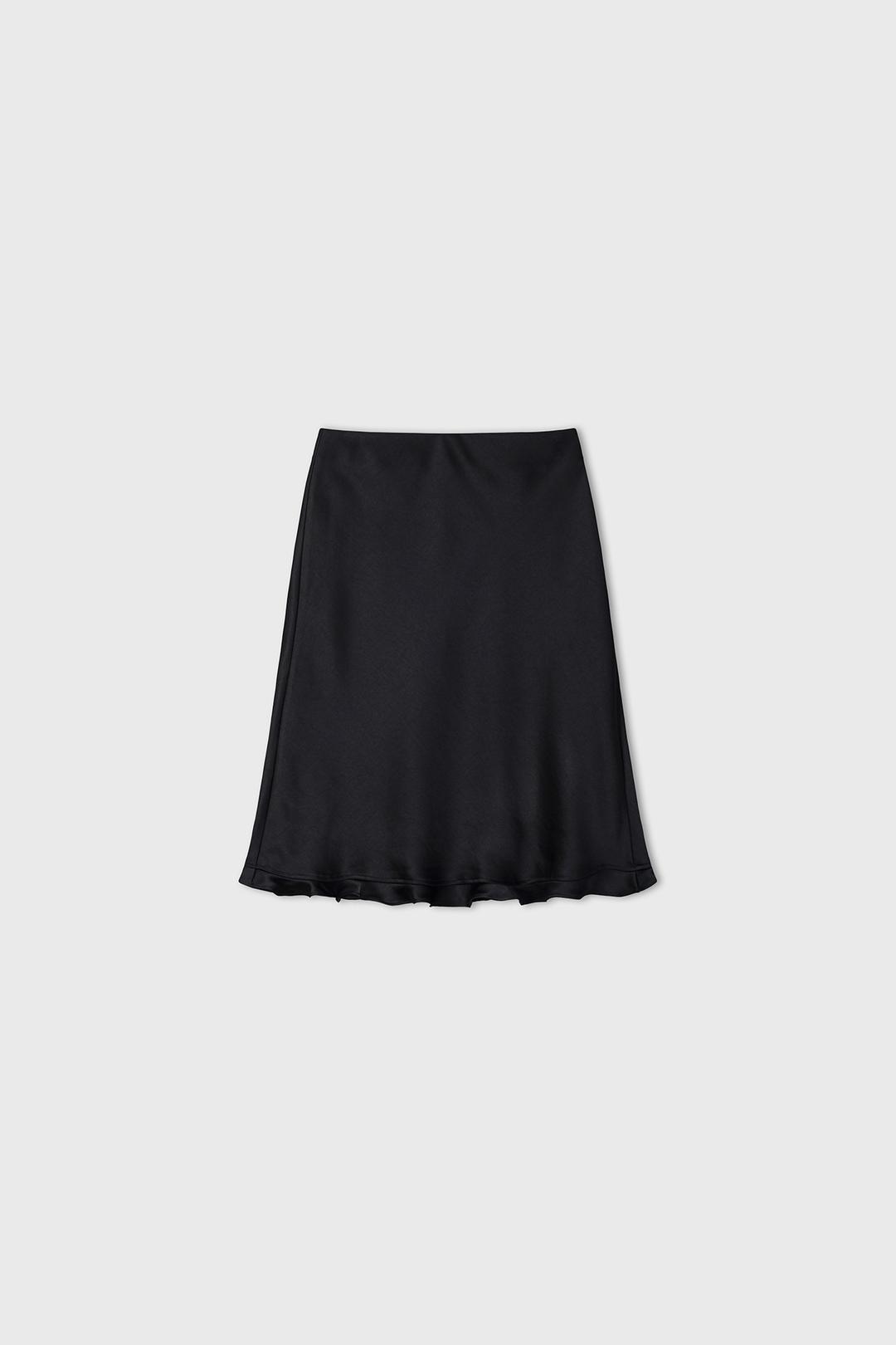 Casey Ruffle Skirt Black [05.18(MON) 출고 예정]