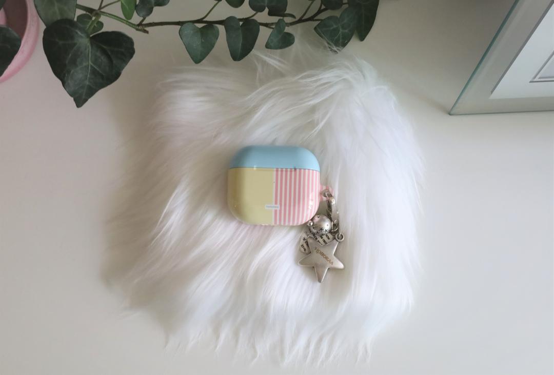 (마지막재고할인) Color grid airpods case