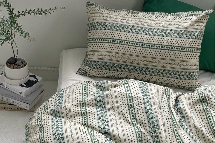 에스닉 메도우 베개커버 2size 3colors