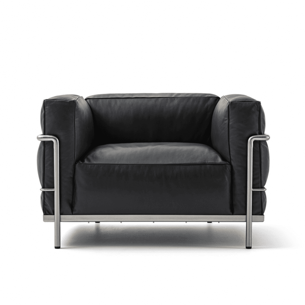 CASSINA 까시나 3 FAUTEUIL GRAND CONFORT, GRAND MODÈLE (BLACK, FEATHER) LC3 암체어 쇼파 르꼬르뷔지에 소파