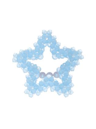 Pearl Star Beads Ring (Sky Blue)