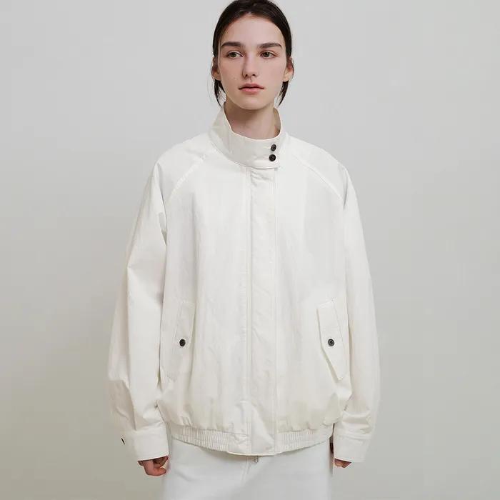 Lauren cotton blouson (ivory)