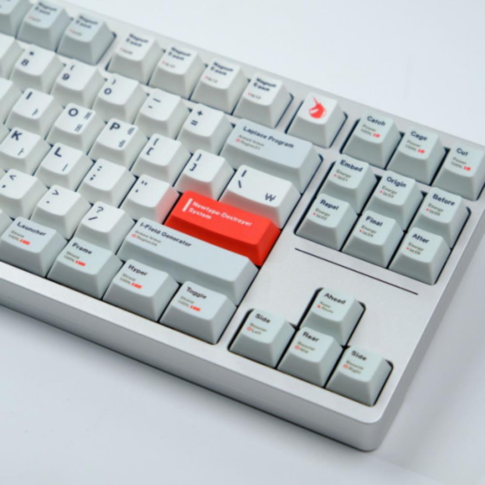 1.7mm 체리 MS 유니콘 키캡 PBT 5면 염료승화 영어/한글 (2가지)