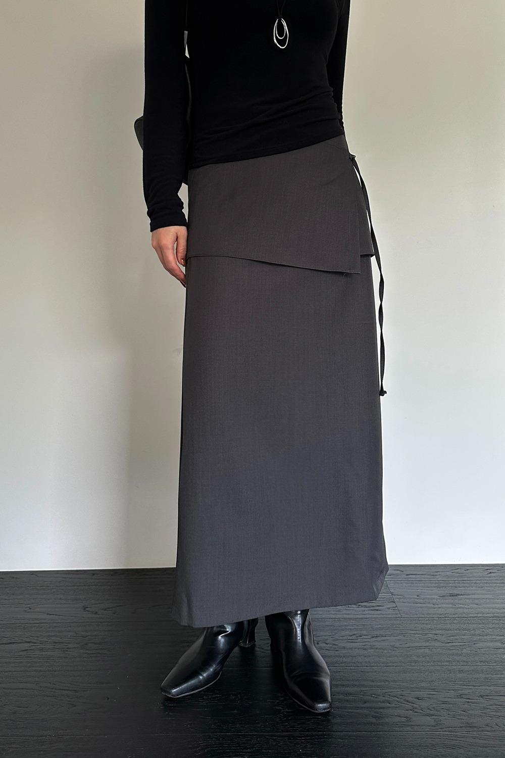 리프 랩 스커트 3 colors