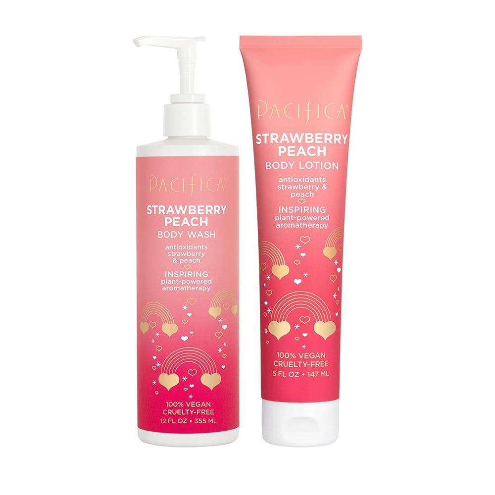 퍼시피카 스트로베리 피치 바디워시 로션 Pacifica Stawberry Peach Body Wash Lotion