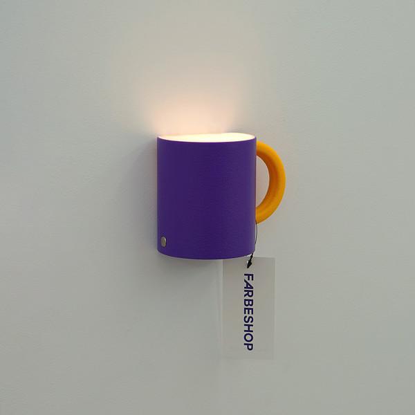 CUPPA WALL LAMP PURPLE