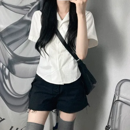 bio half shirt (2color)