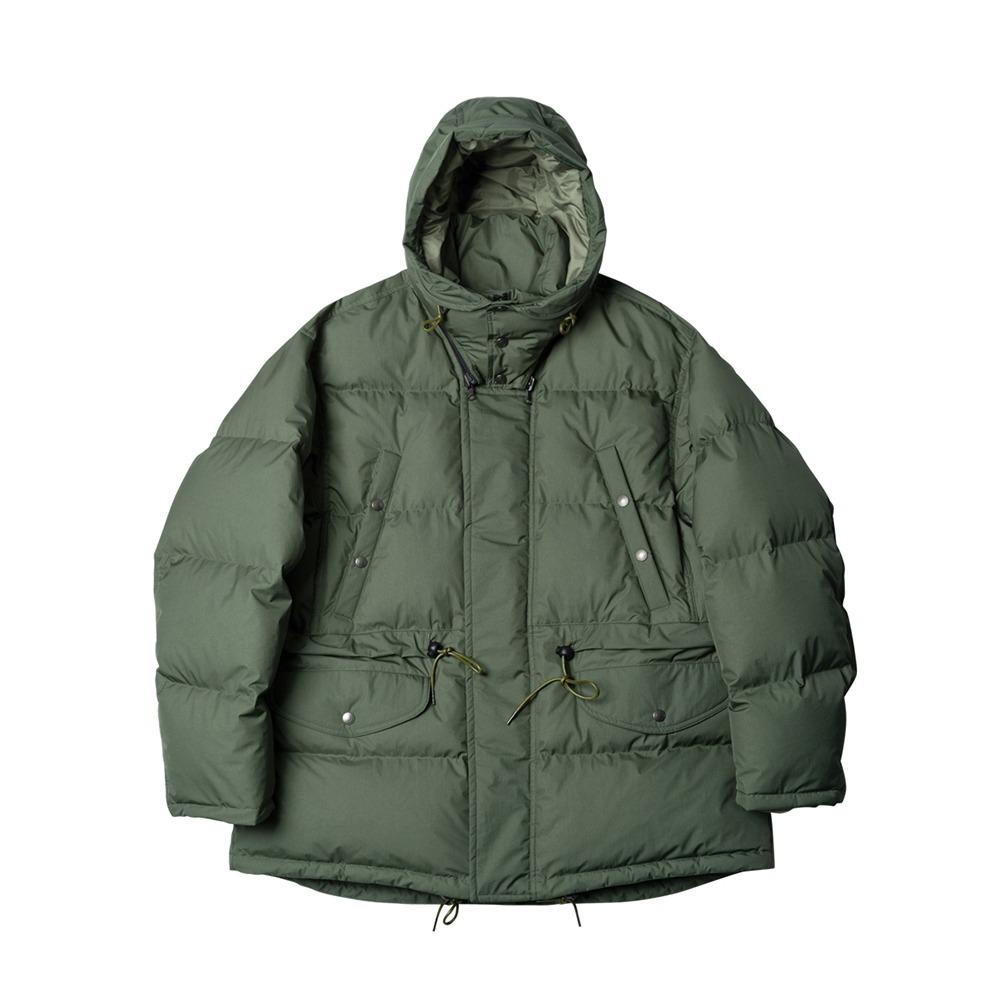 [Root Finder]  23FW Hallasan Down Parka Sage Green