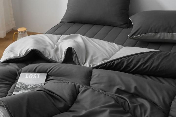 부드러운 사계절 차렵이불 세트 (SS / Q) 3색상