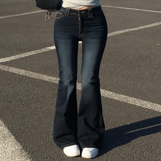 [자체제작][숏/롱] 보나 로우 부츠컷 롱 팬츠 -3 color