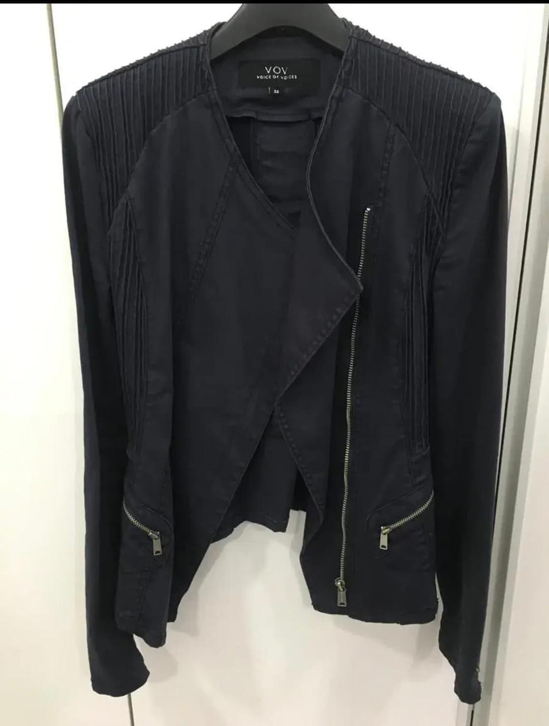 VOV 라이더자켓 면자켓 슬림핏 | 후루츠패밀리