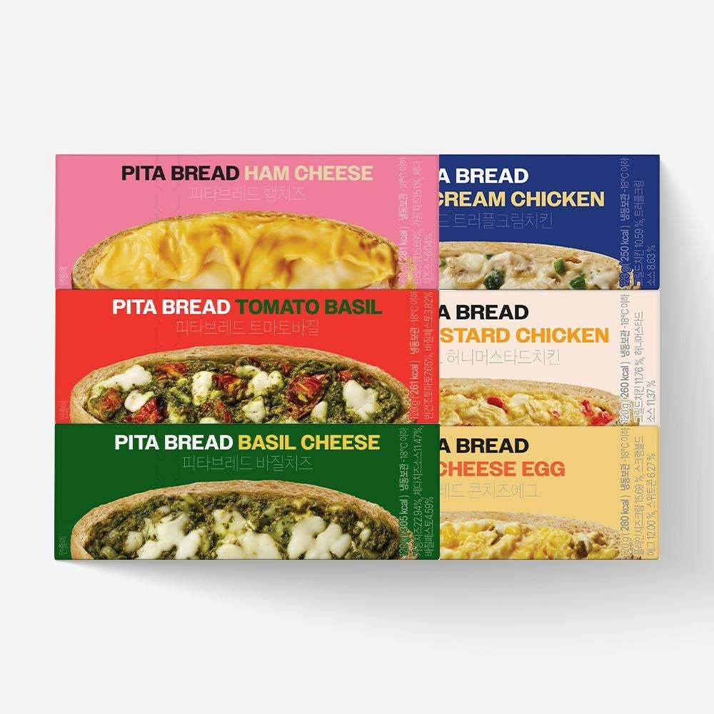 [골라담기] 피타브레드 6종 (9개입)