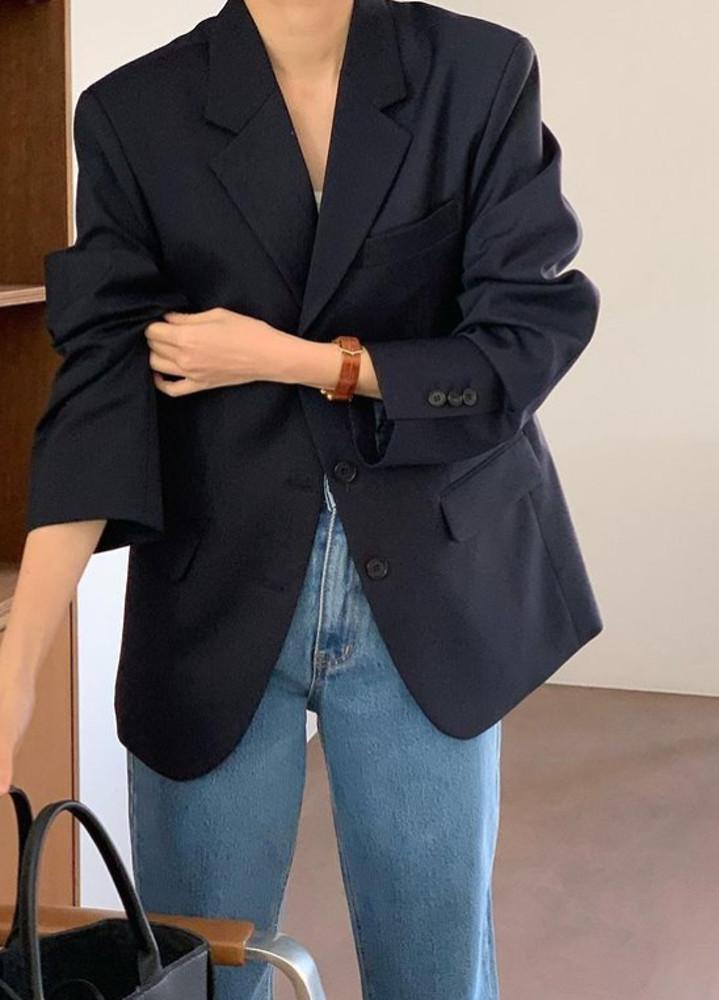 object 오브젝트 베이직 자켓