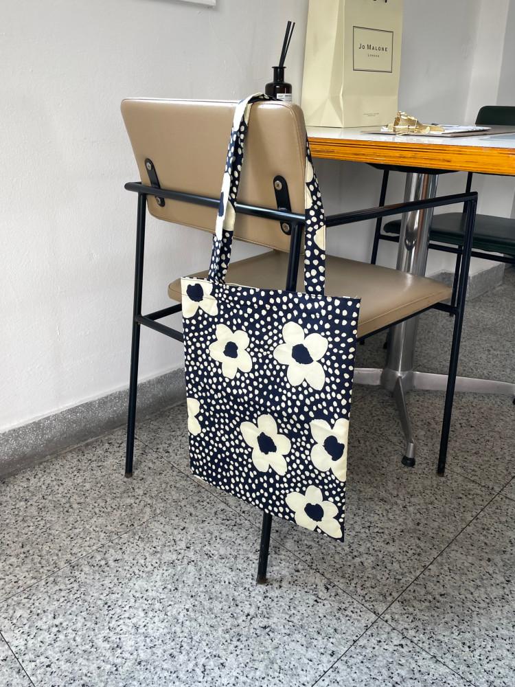 도트플라워 에코백