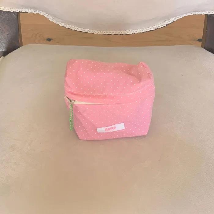 pocket pouch - pink dot
