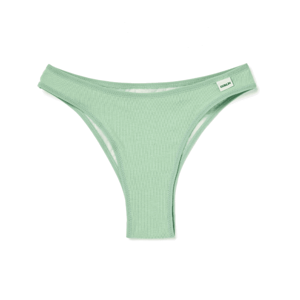 Mesh Cheeky Panty (Soap green)