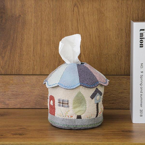 [바이핸즈] 퀼트패키지 소품 - 하우스 티슈 케이스