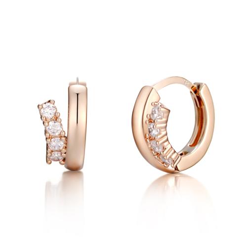 끄란느(CRANNE)  14K 미니 원터치 귀걸이 (gold pin) C24EGP066 - 후기 | 무신사
