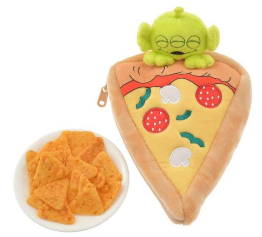 일본 디즈니 스토어 알린 피자 파우치 또띠아 칩 12g