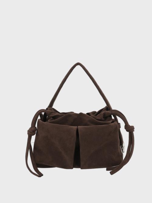 DEAR BAG SMALL SUEDE CHOCO 디어백 스몰 스웨이드 초코