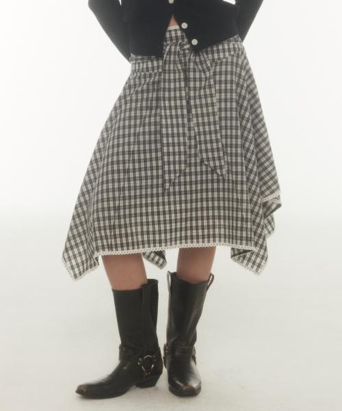 ch strap skirt (black)