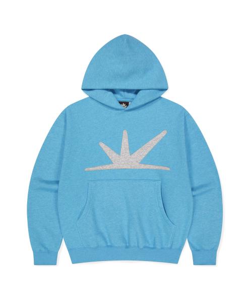 Daybreak Brushed Hoodie Heather Blue