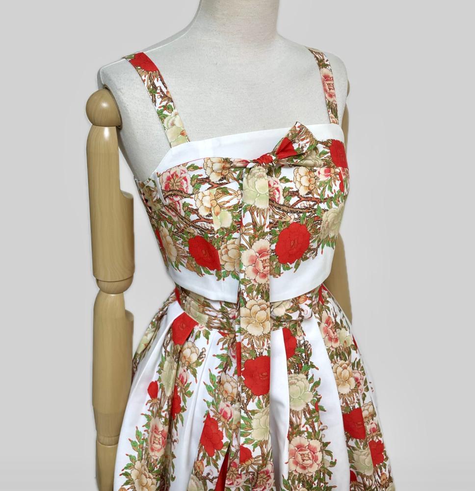 [자락셀렉트] 자락 생활한복 모란도 말기 뷔스티에