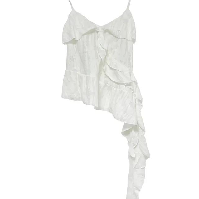 2/19 출고) tail ruffle sleeveless (2color)