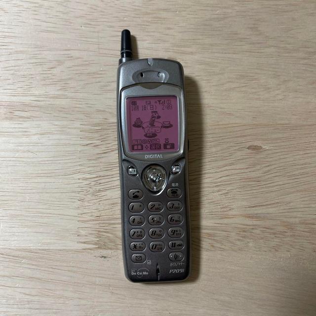 ドコモ デジタルムーバ P209i HYPER 　ガラケー　モックアップ 美品