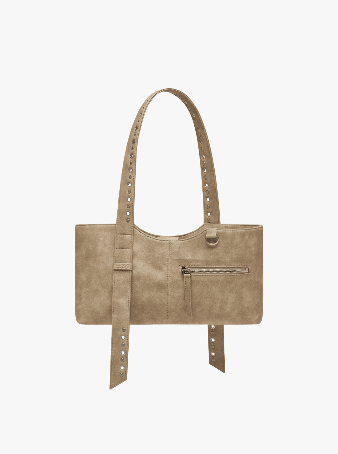 CIG STUD BAG IN BEIGE