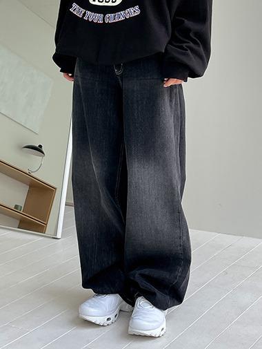 Coin pocket brush denim P / 2color