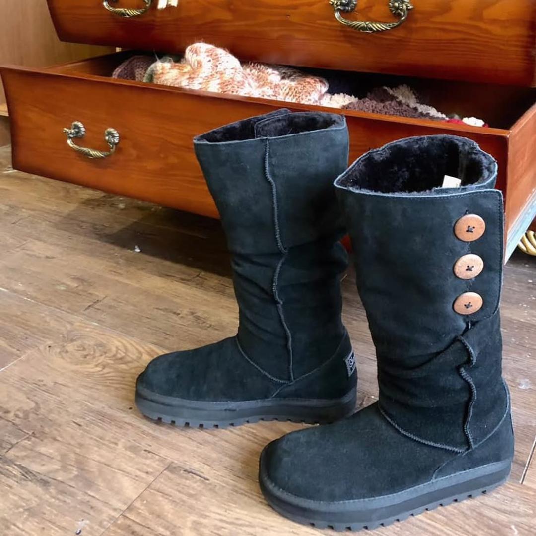 (스케쳐스) 단추 블랙 어그 | 후루츠패밀리