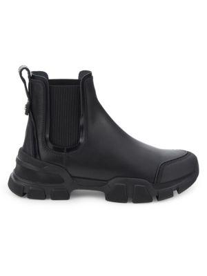 Aquatalia Elisa Leather Chelsea Boots on SALE | Saks OFF 5TH