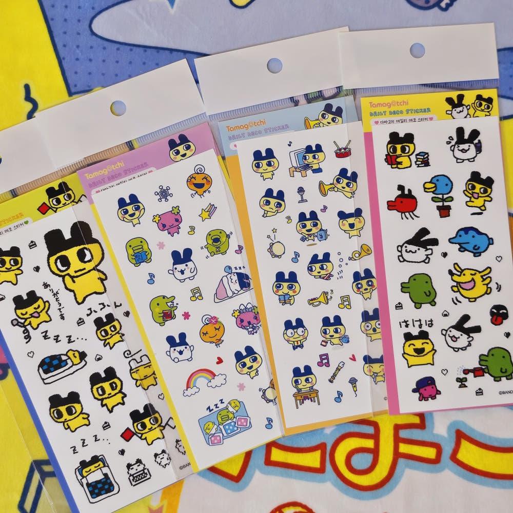다마고치 데코스티커 4P세트