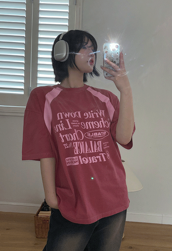 피울 반팔 t (3color)