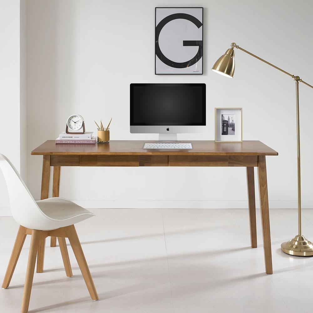 네이처 원목 컴퓨터 책상 1인용 2인용 서랍 서재 사무용 사무실 학생 거실 게이밍 책상