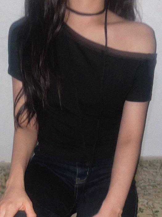 One Off-shoulder Top_3colors