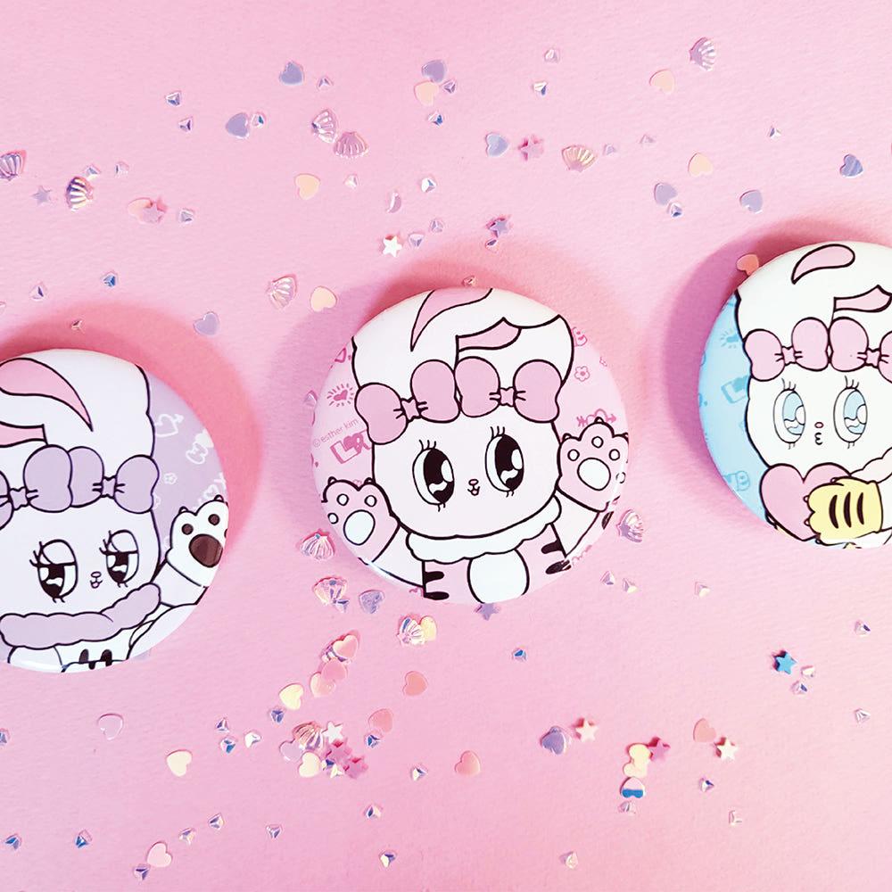 [에스더버니 컴팩트 미러] 손거울 토끼 캐릭터 거울