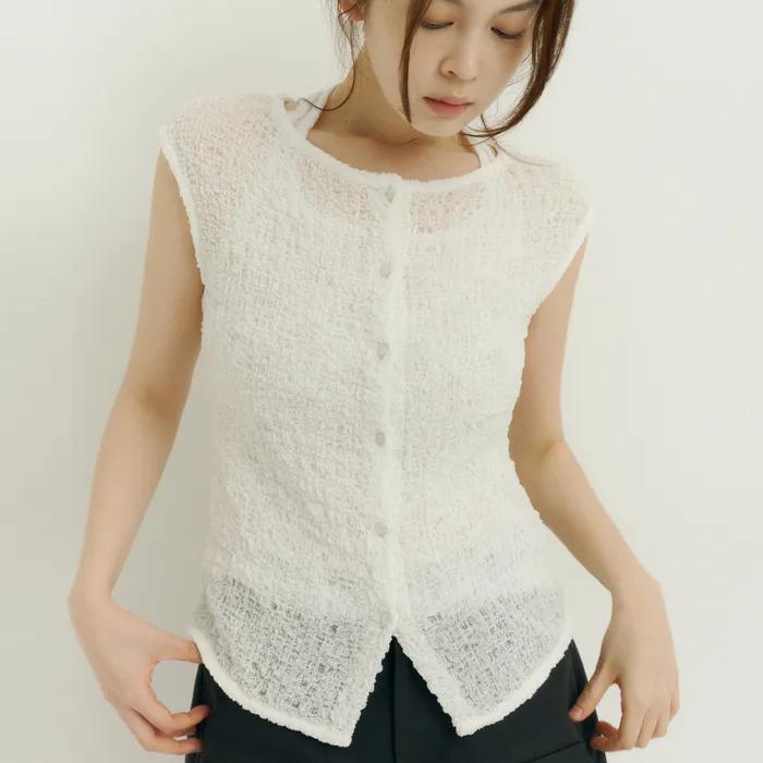 [2nd] REVERSIBLE WRINKLE TOP (4color)