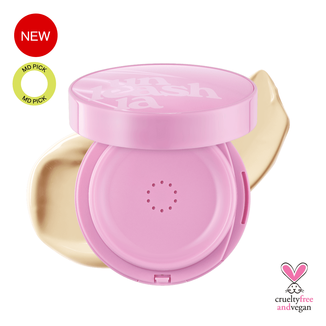 돈 터치 글래스 핑크 쿠션 (Don't Touch Glass Pink Cushion)