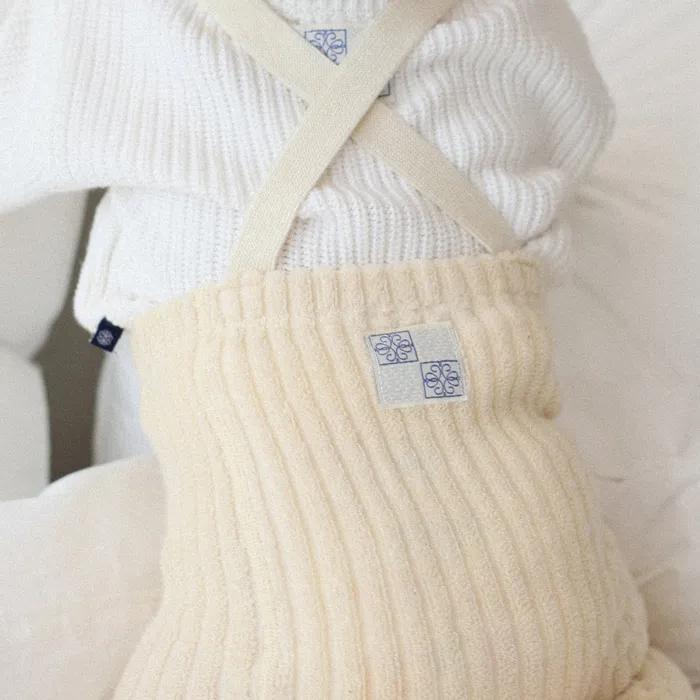 [BABY] 테리 리브 타이즈 크림