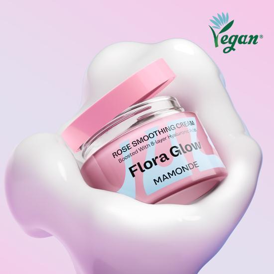 [NEW] 마몽드 플로라글로우 로즈 스무딩 크림 50ml