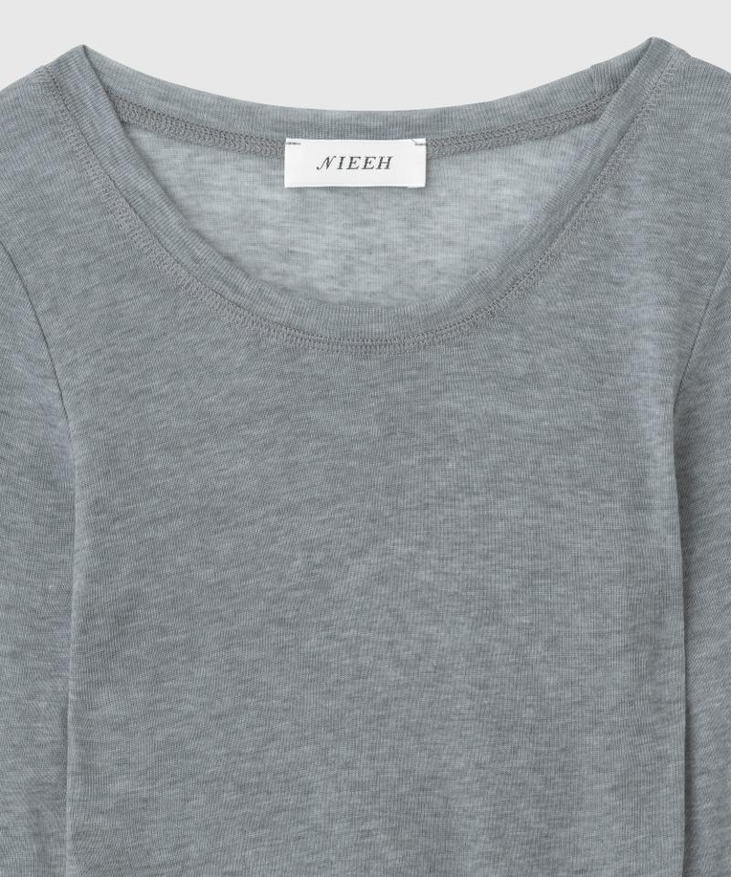SOFT WOOL JERSEY TEE