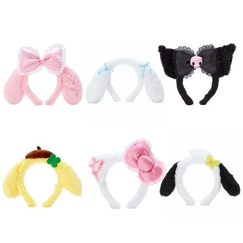 산리오 캐릭터즈 카츄샤 코스튬 머리띠 6종