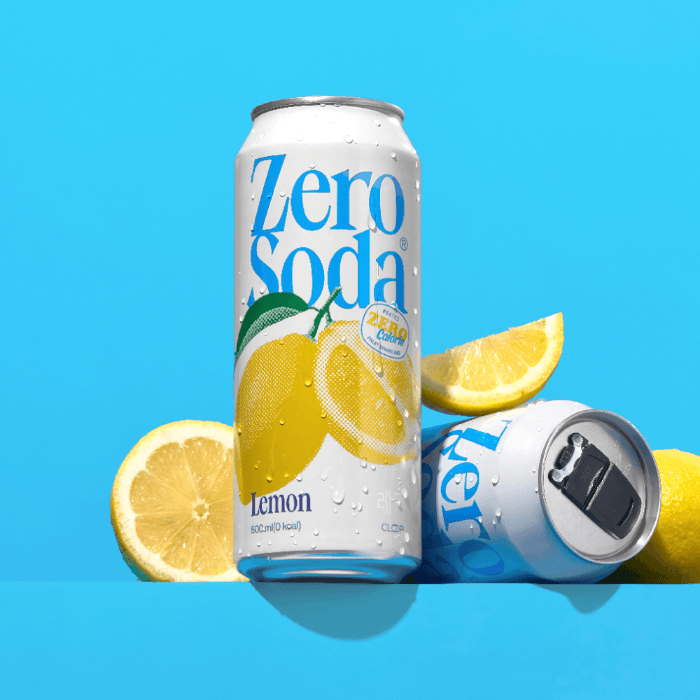 클룹 제로소다 레몬 (6/12/24캔)
