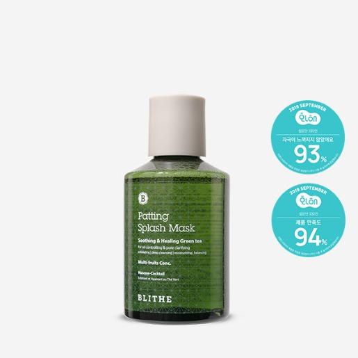 패팅 스플래쉬 마스크 그린 세수팩