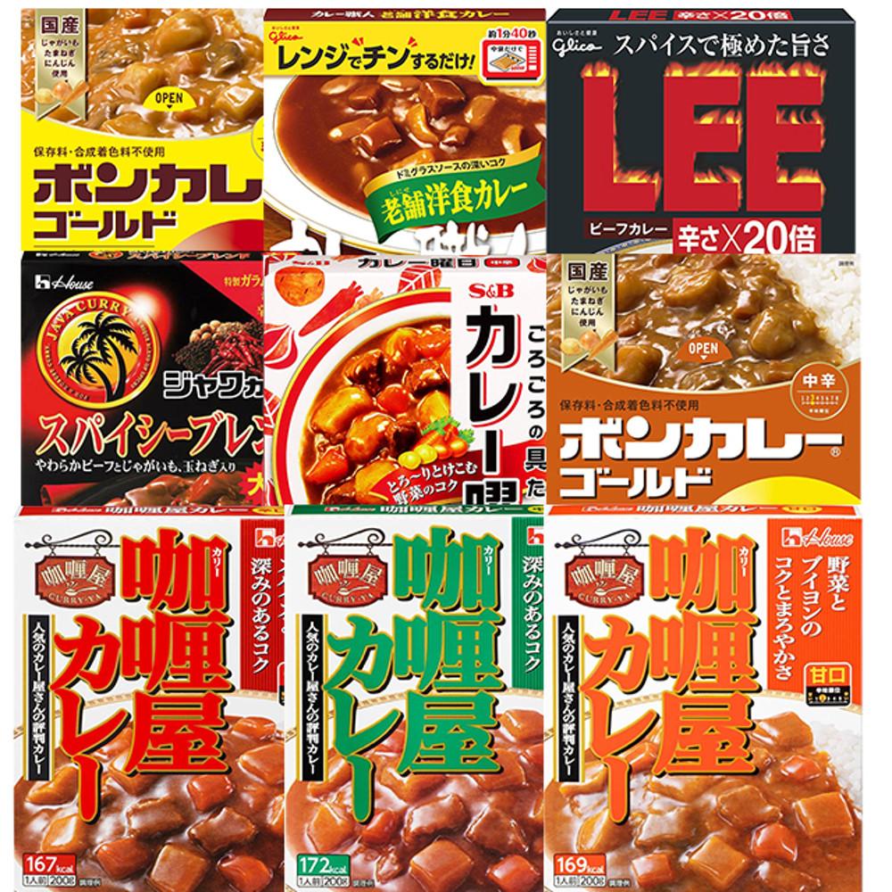 하우스 카리야 SNB 본 글리코 즉석 카레 일본 즉석 카레 모음