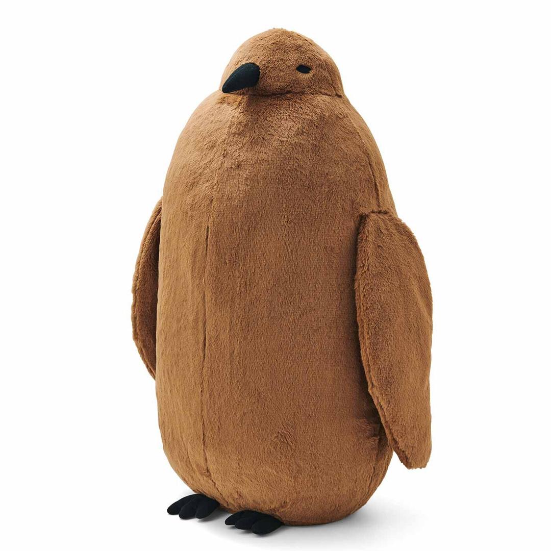 【6月分以降お届け】旭山動物園・ボルネオの森応援商品 YOU＋MORE！ 実寸大のオウサマペンギンのヒナ布団収納｜YOU+MORE![ユーモア]｜フェリシモ【公式通販】