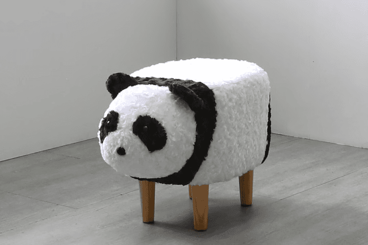 모노 판다곰 인테리어 스툴